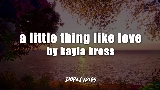 動画サムネイル A Little Thing Like Love