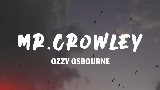 動画サムネイル Mr. Crowley
